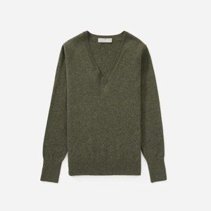 Everlane The Cashmere V-Neck Charcoal (Small)